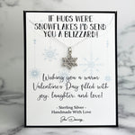 valentien gift snowflake kisses