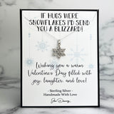 valentien gift snowflake kisses