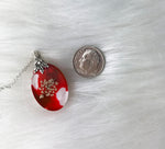 queen anne's lace necklace
