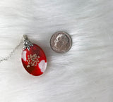 queen anne's lace necklace