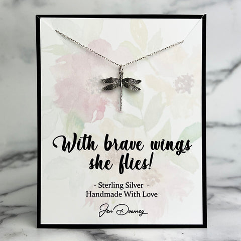 with brave wings she flies