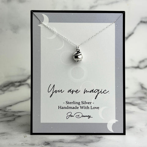 you are magic cauldron necklace