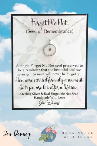 Forget Me Not Miscarriage Quote