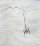 Personalized Granddaughter Valentines Day Gift From Grandpa or Papa Sterling Silver Butterfly Necklace