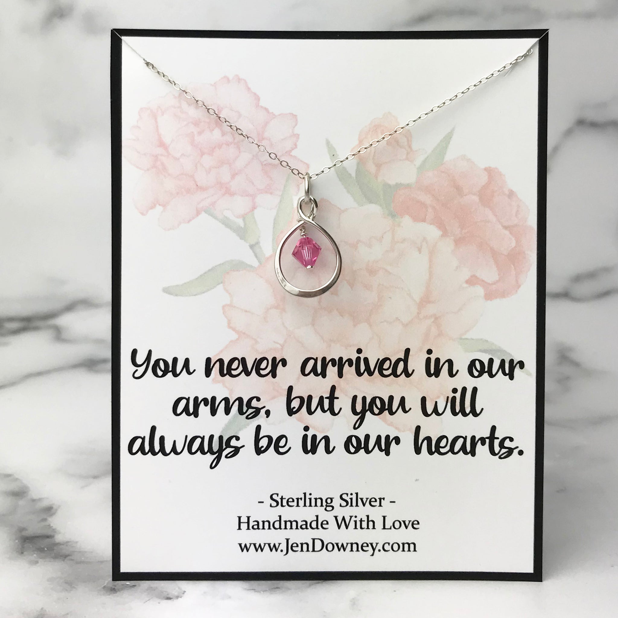 Always In Our Hearts Miscarriage Quote