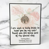 bridesmaid gift from bride