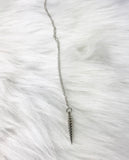 unicorn horn necklace